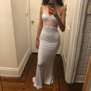 NWT NOOKIE hypnotize mesh gown